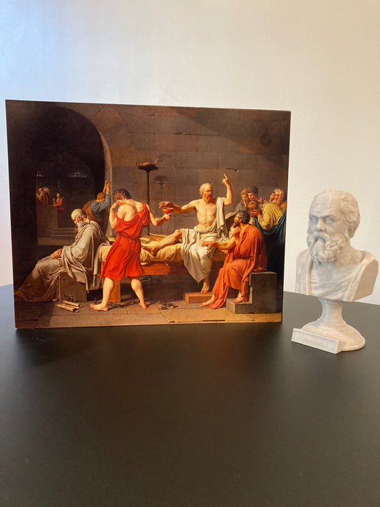 Socrates Bundle - Print of “The Death of Socrates” by Jacques-Louis David